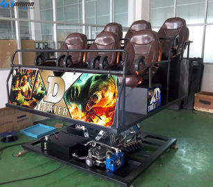 Interactive 7D Cinema Simulator 6 DOF With Competitive Gun Shooting Game
